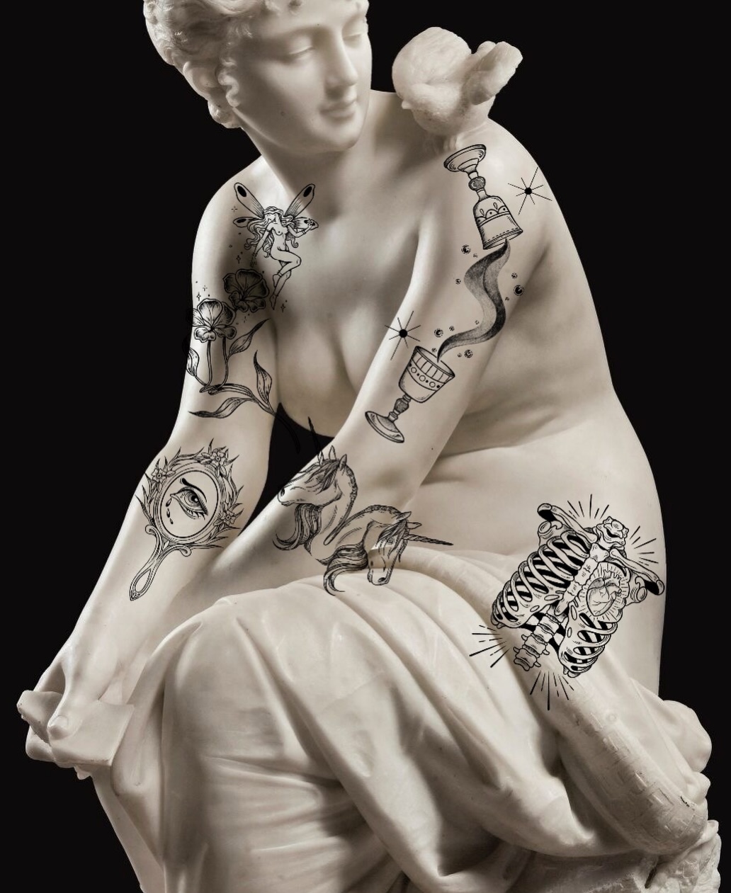 Tattoo by @daisy_chaiin — fine_line, illustrative