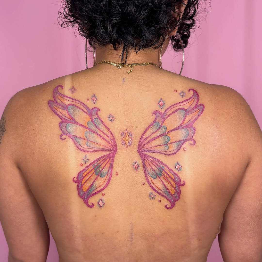 Tattoo by @maemoon.tattoo β fine_line, watercolor