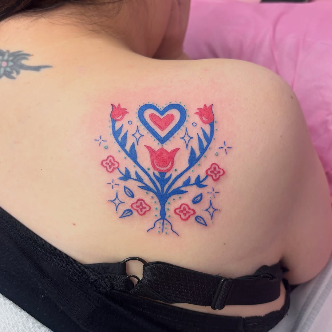 Tattoo by @maemoon.tattoo β geometric, ornamental