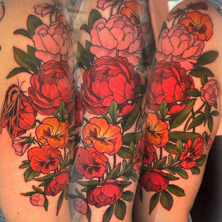 Tattoo by @annasylvantattoos โ neo_traditional, realism