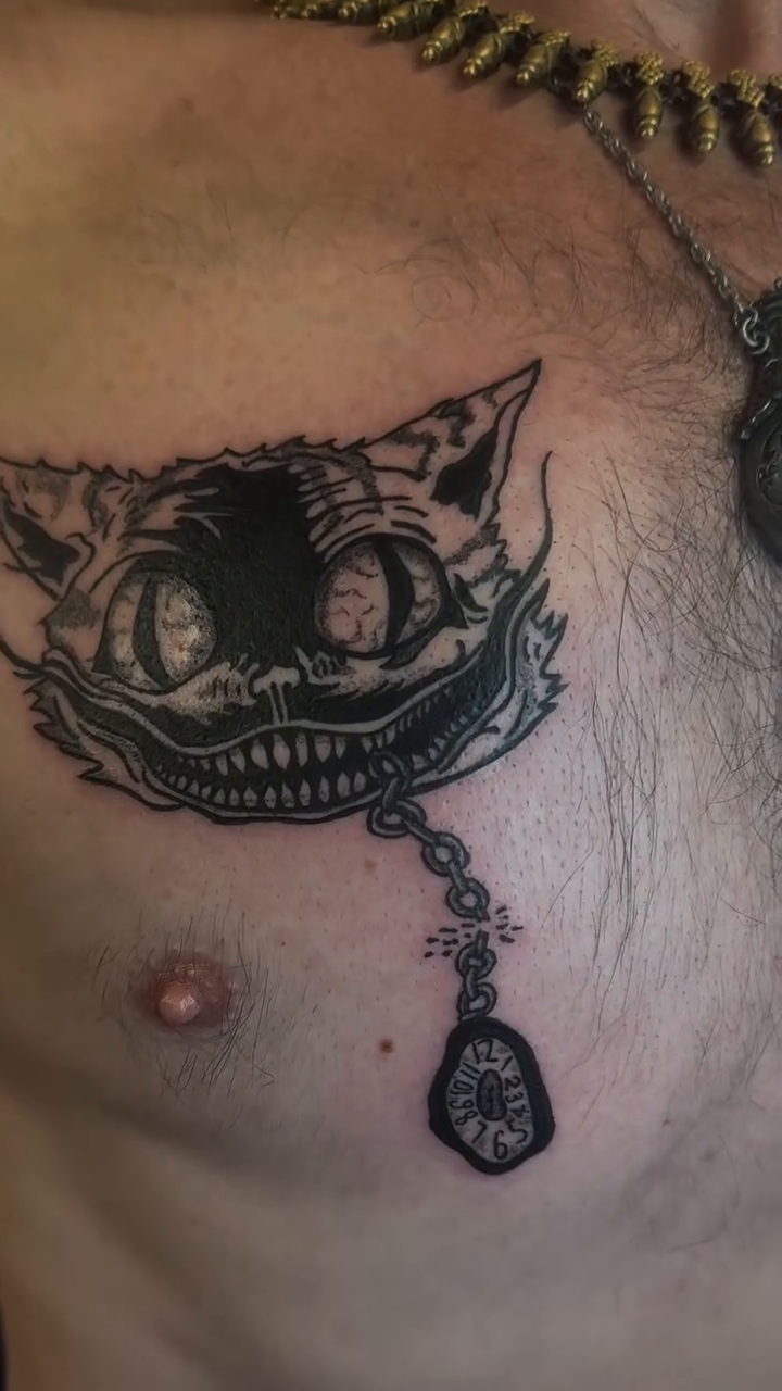 Tattoo by @fkry_tattoo โ blackwork, illustrative