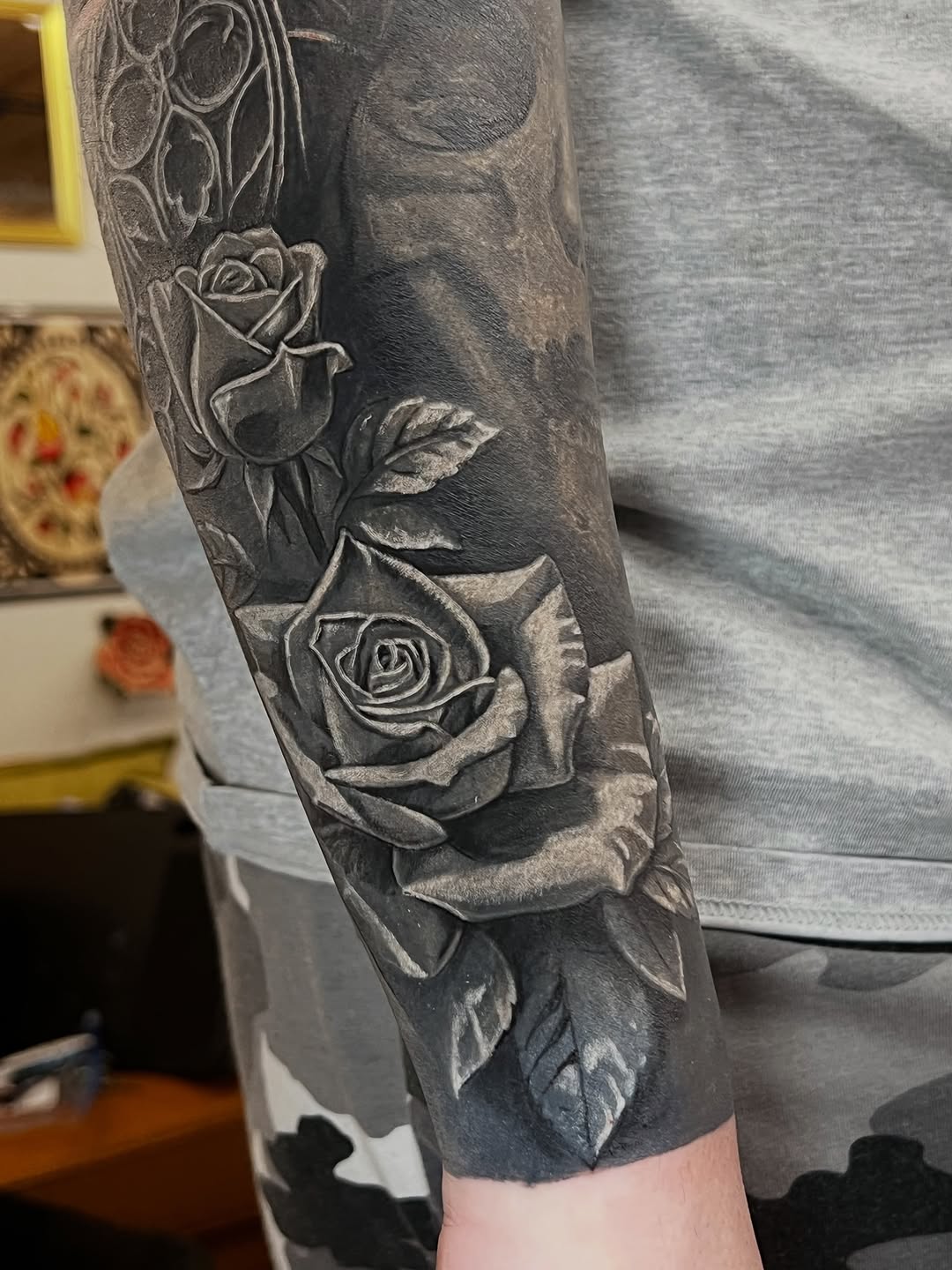 Tattoo by @tattoosbylevi — realism, black_and_grey