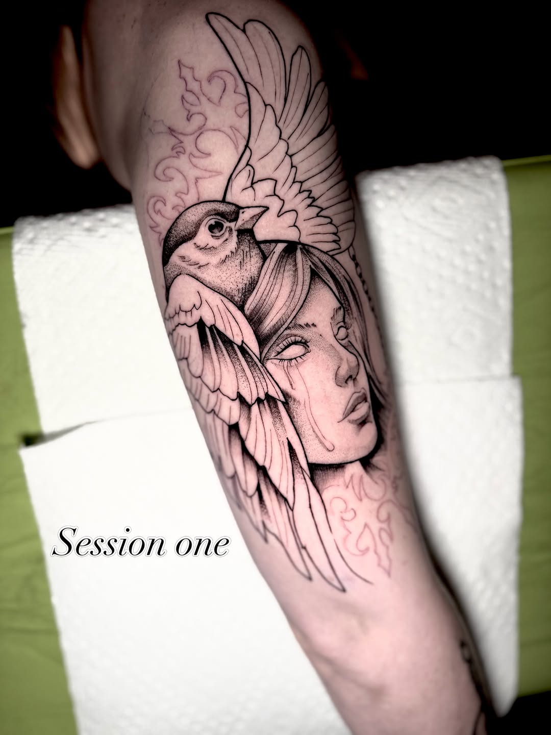 Tattoo by @robertsmithfl — fine_line, dotwork