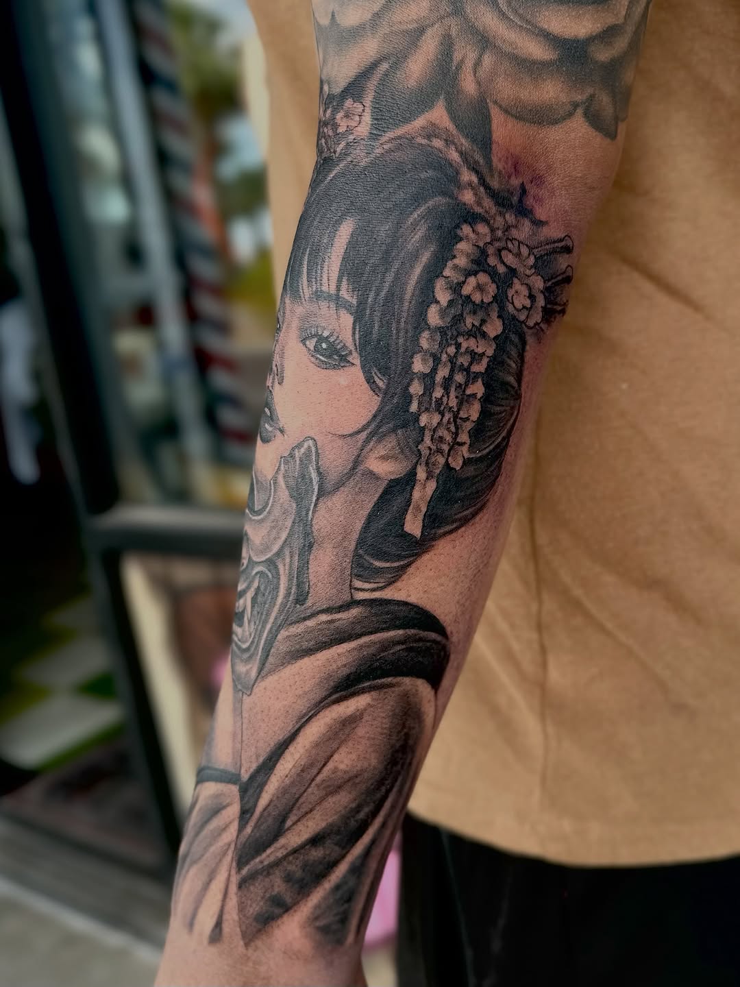 Tattoo by @mathildy — realism, black_and_grey