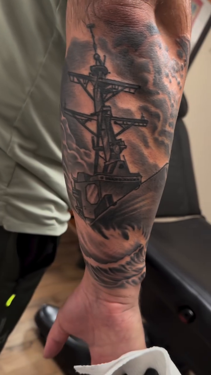 Tattoo by @solomon.ink — black_and_grey, realism