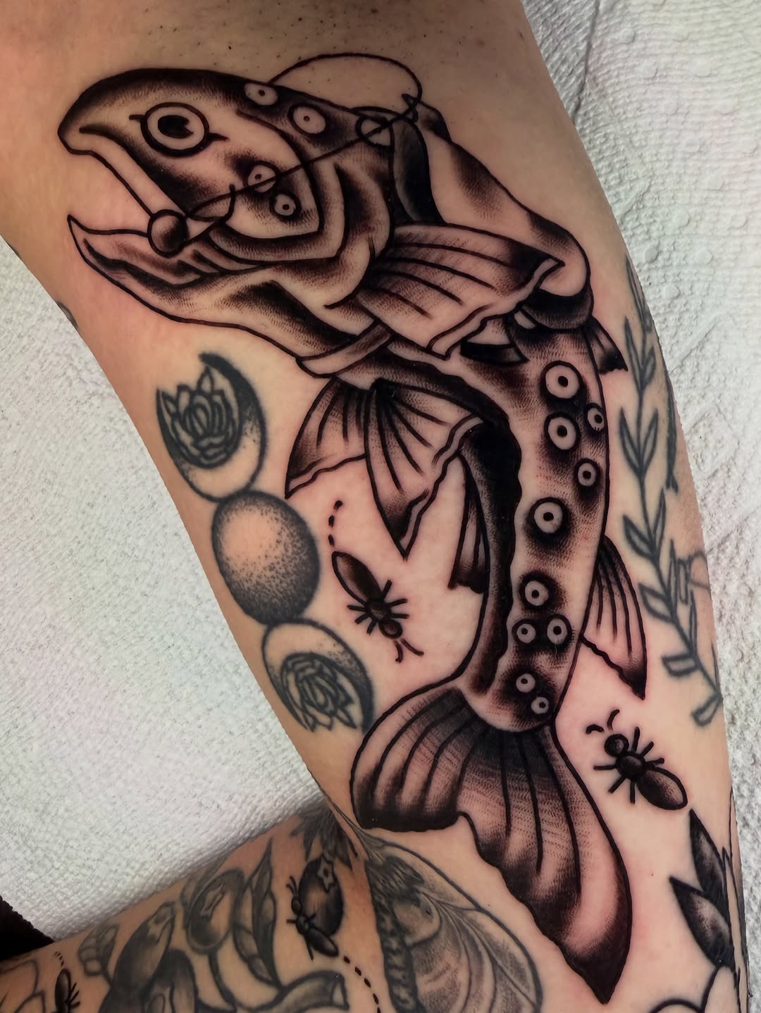 Tattoo by @tattoosbysav — american_traditional, black_and_grey