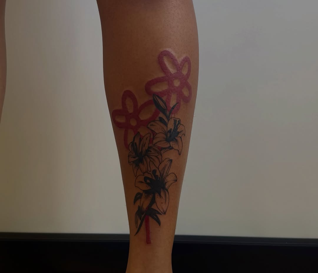 Tattoo by @islestattoos — black_and_grey, fine_line