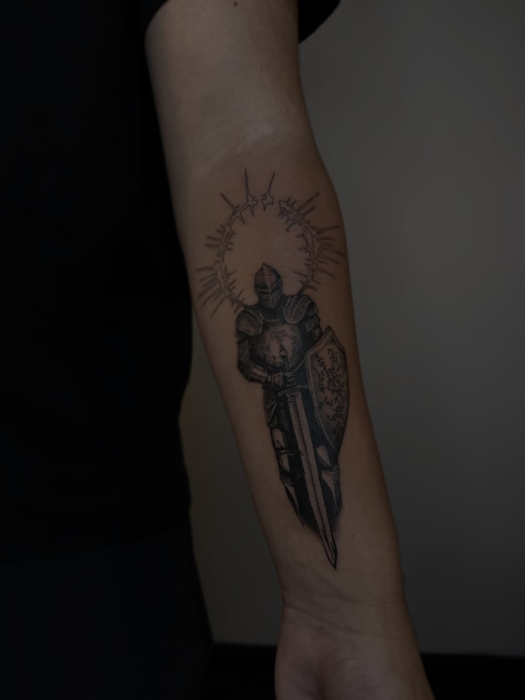 Tattoo by @brandonshelbyart — black_and_grey, realism