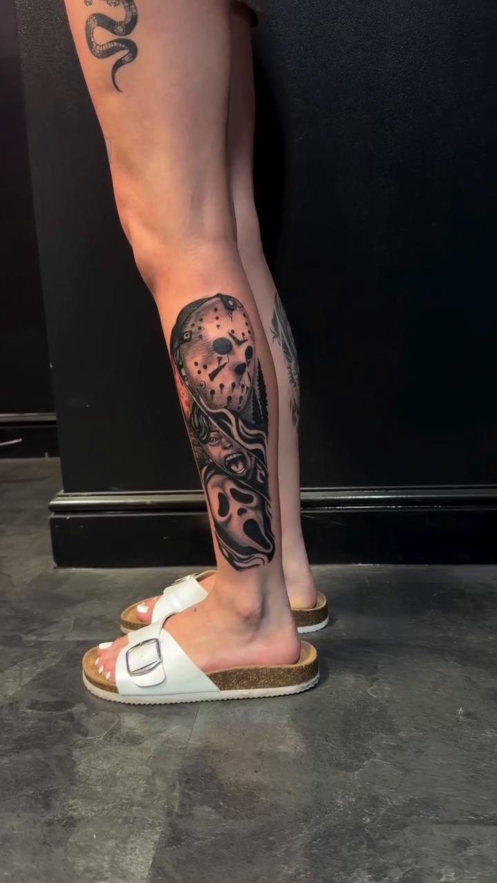 Tattoo by @jackinksuk โ dark_realism, black_and_grey