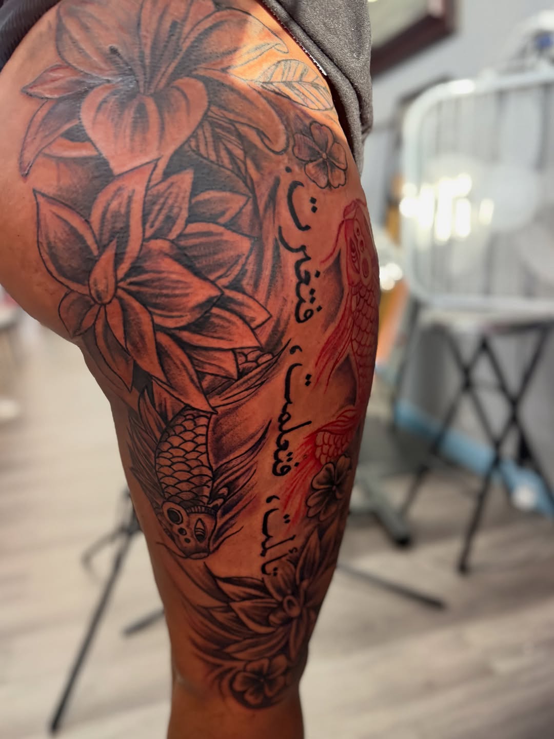 Tattoo by @inkbyjaee — japanese_irezumi, lettering_script