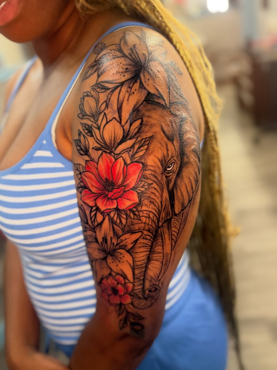 Tattoo by @inkbyjaee — realism, fine_line