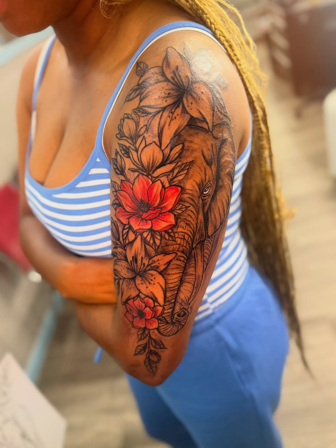 Tattoo by @inkbyjaee — realism, black_and_grey