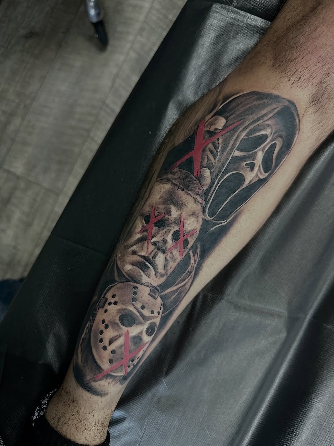 Tattoo by @scott.cole.tattoo — realism, black_and_grey