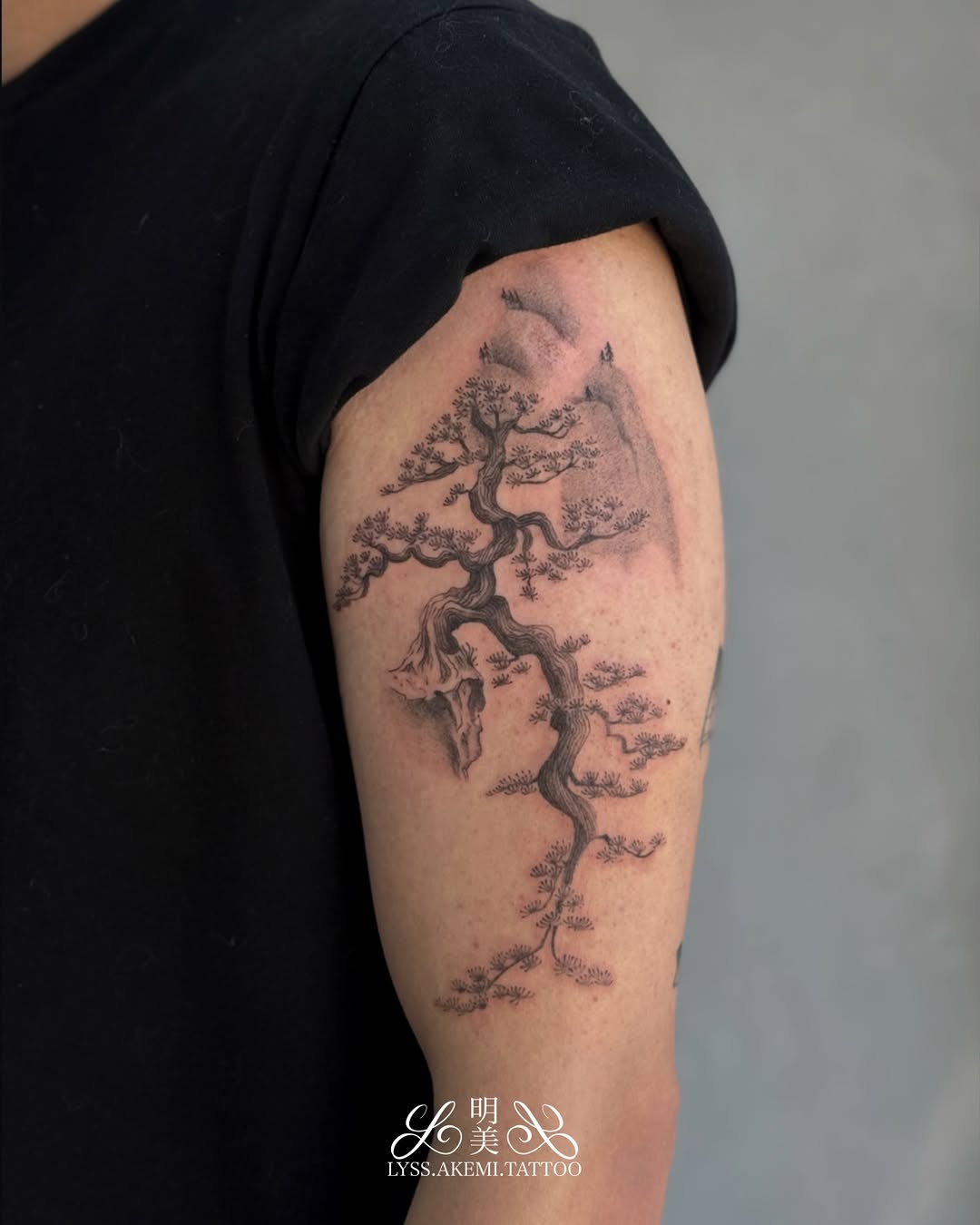 Tattoo by @lyss.akemi.tattoo — black_and_grey, realism