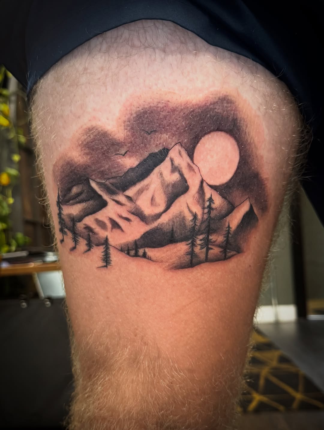 Tattoo by @shoppertattoo — black_and_grey, realism