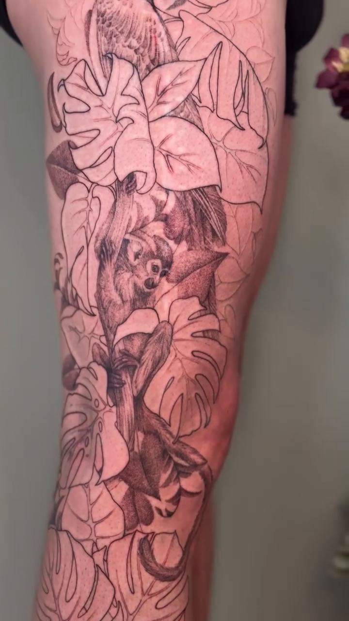 Tattoo by @la_passoire β realism, black_and_grey