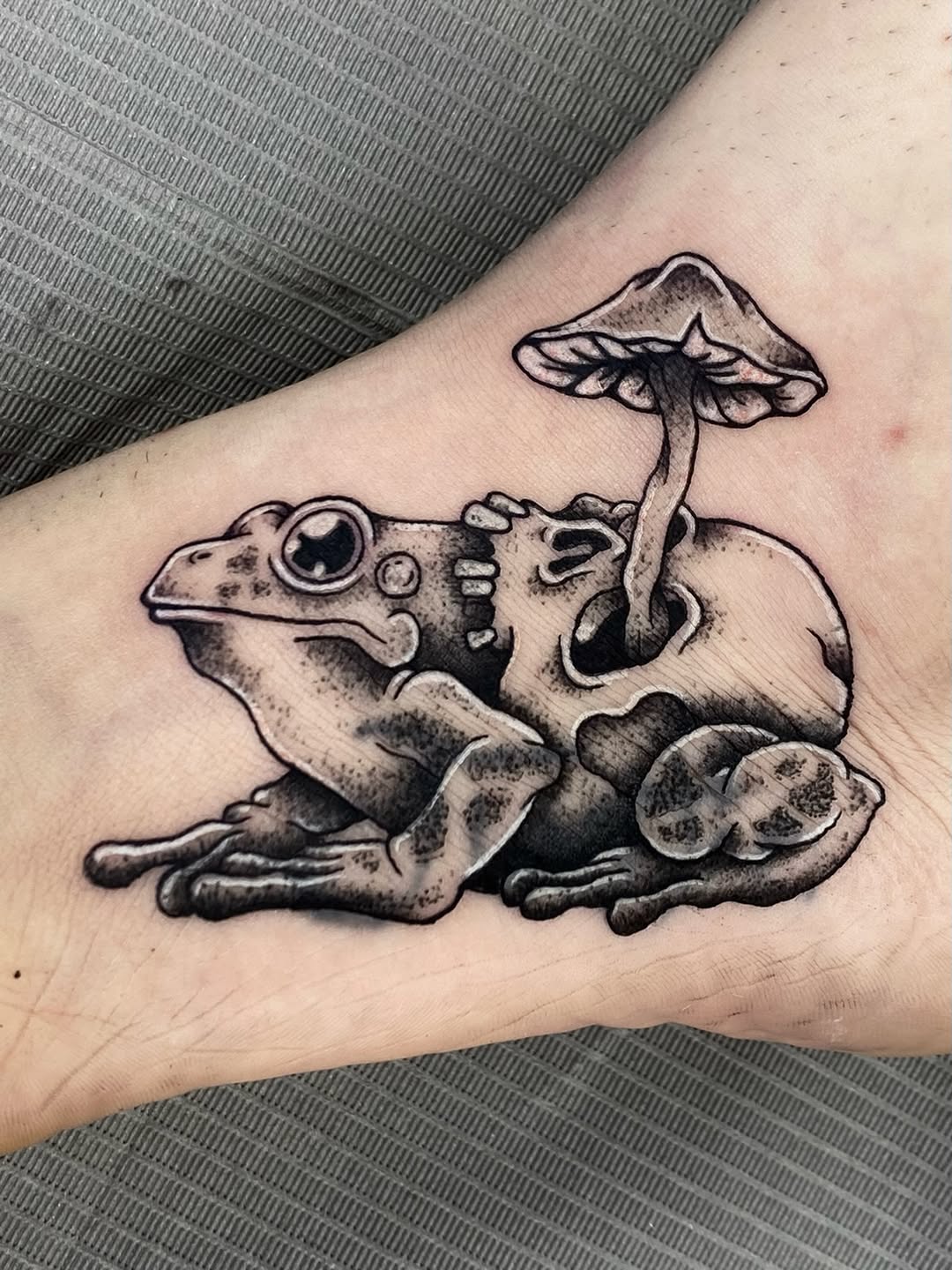 Tattoo by @bloodmilkandhoney — realism, black_and_grey
