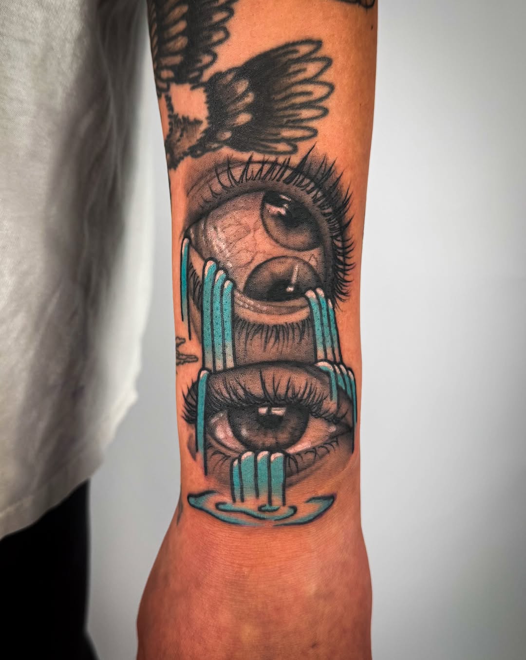 Tattoo by @babcocktattoo — realism, black_and_grey