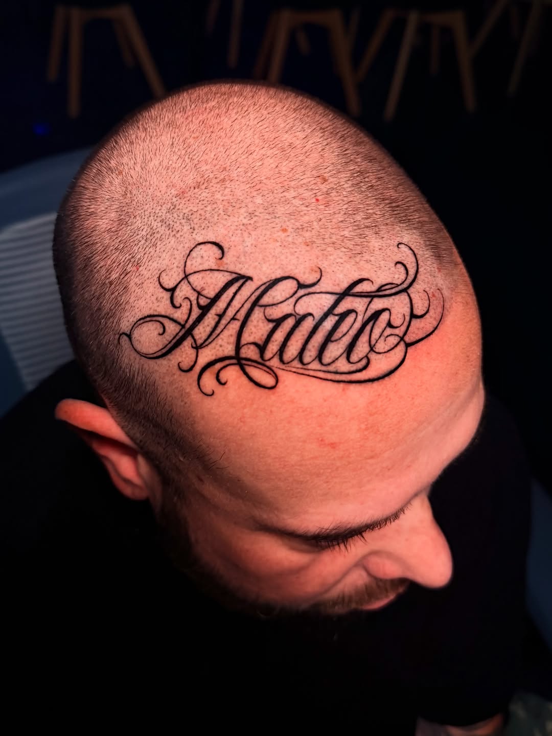 Tattoo by @stillballin6_ — lettering_script
