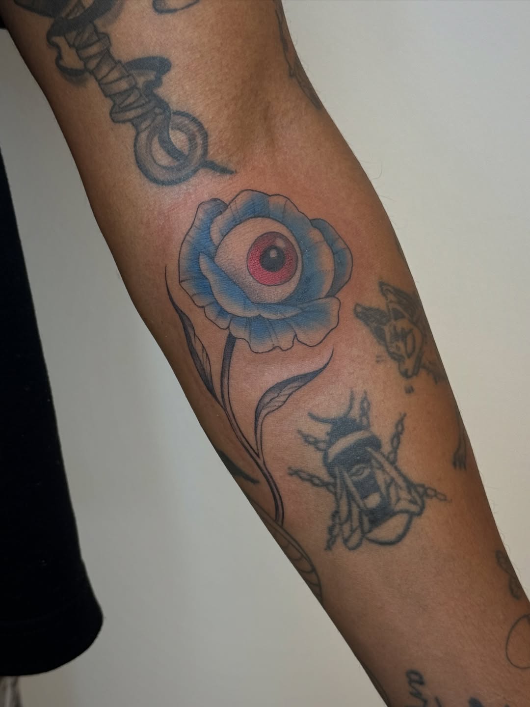 Tattoo by @taracrespitattoos — black_and_grey, illustrative