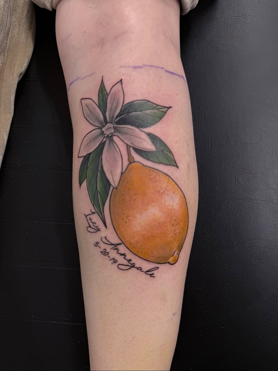 Tattoo by @h.gonzalez_tattoos โ realism, lettering_script