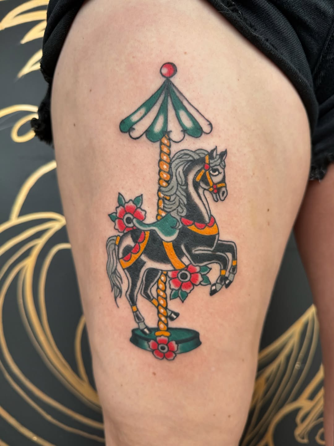 Tattoo by @areubeewhy — american_traditional