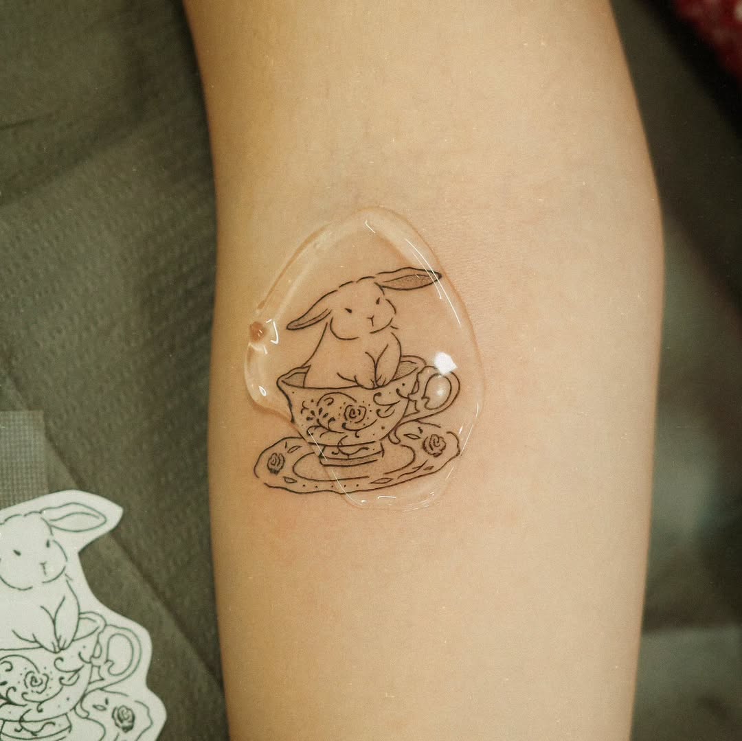 Tattoo by @potat_too_ — fine_line, illustrative