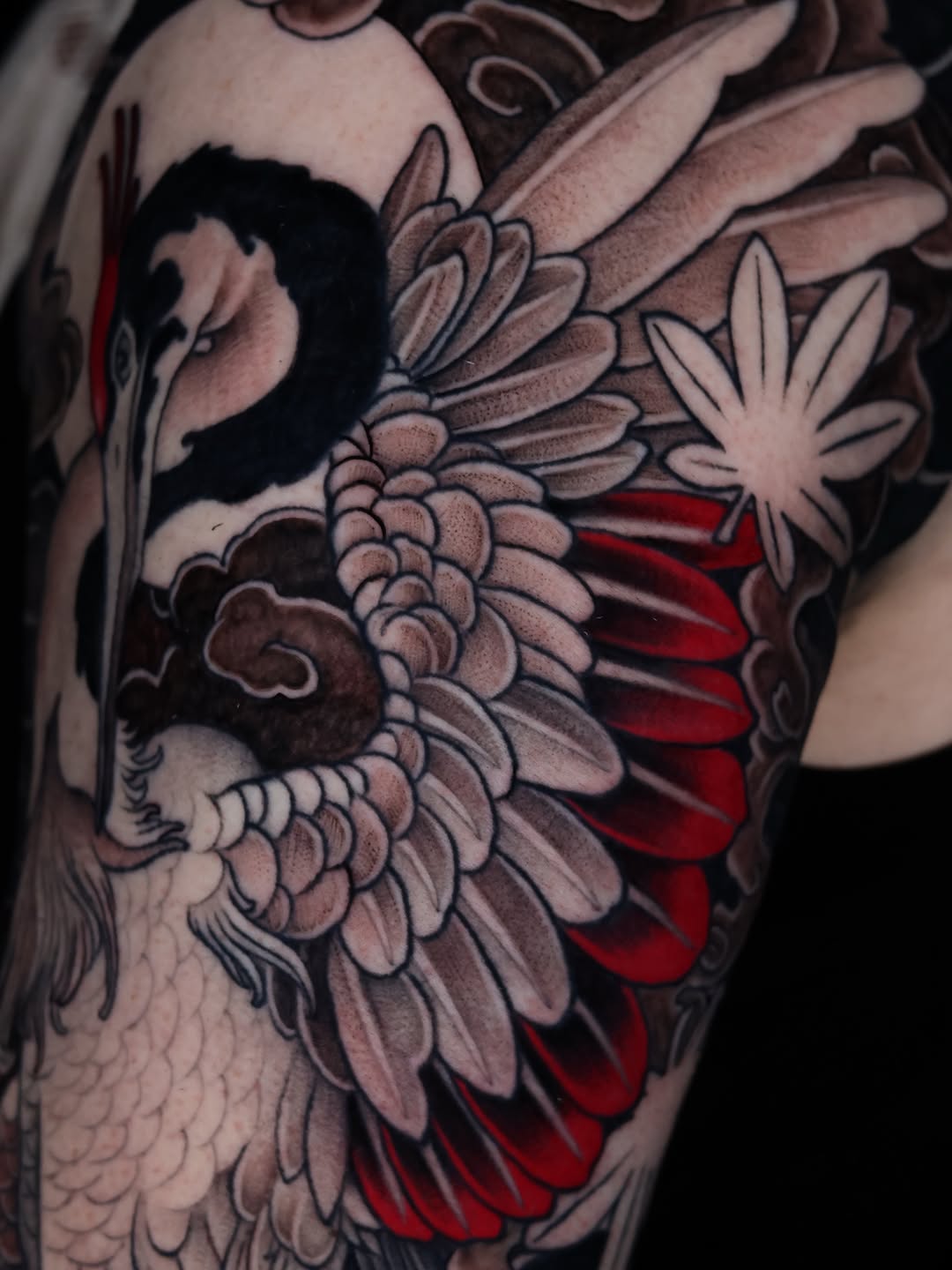 Tattoo by @professor.lore — japanese_irezumi, black_and_grey