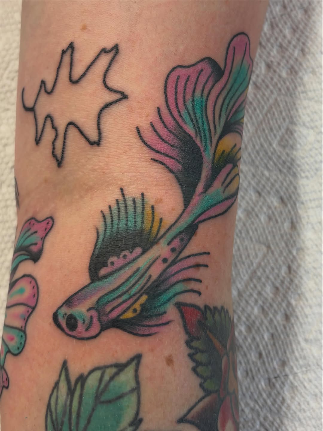 Tattoo by @eriktulgetsketattoo — new_school, fine_line