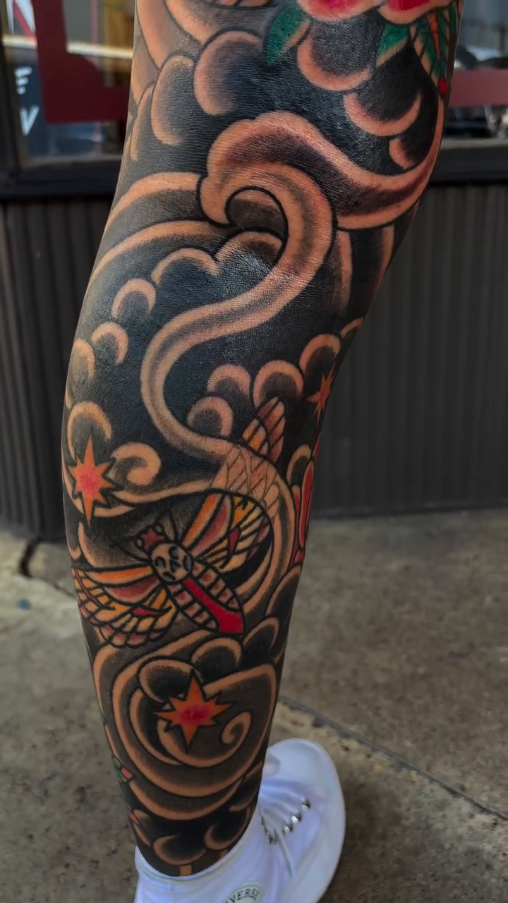 Tattoo by @jeffslacktattoo โ japanese_irezumi, neo_traditional