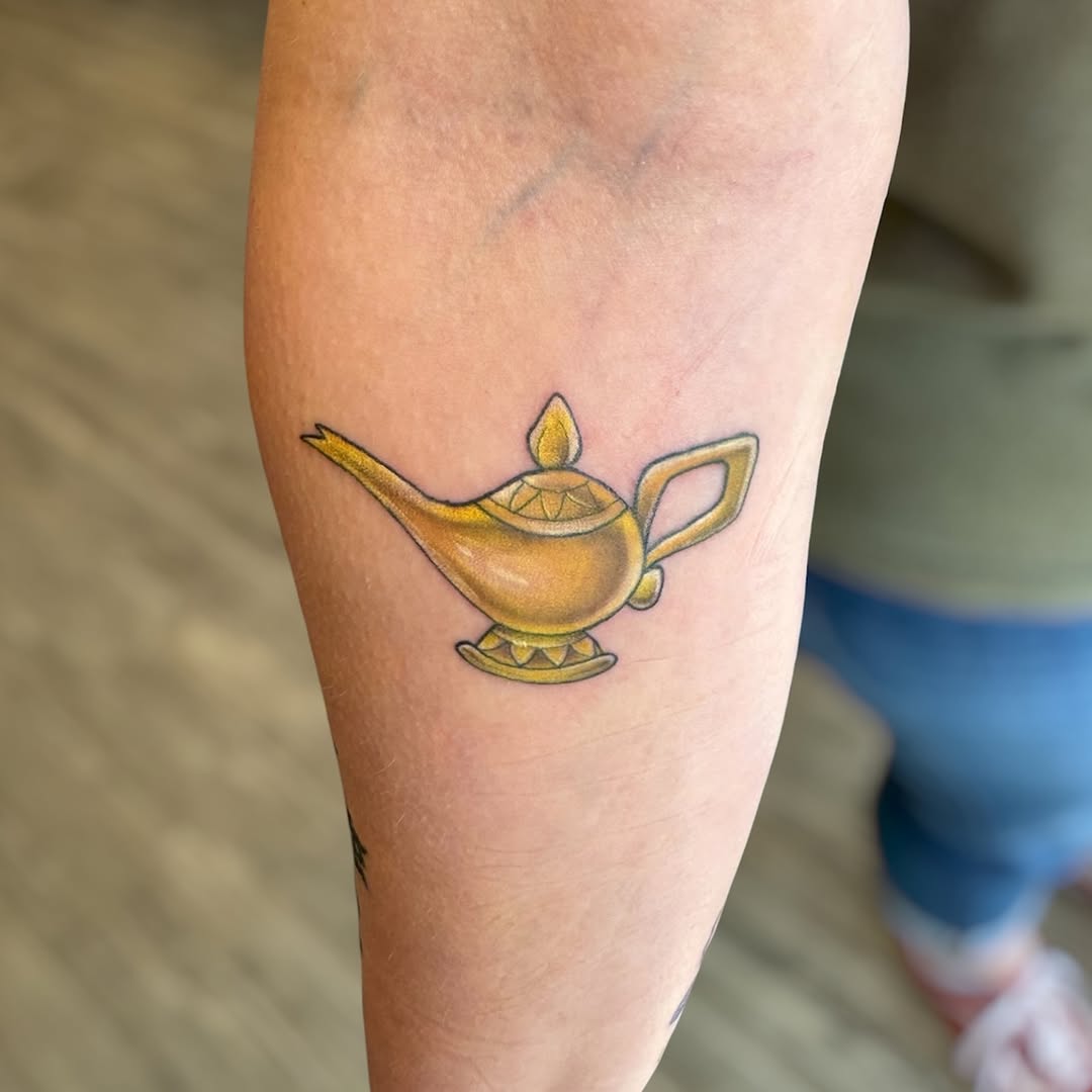 Tattoo by @disnerdtattoo — new_school