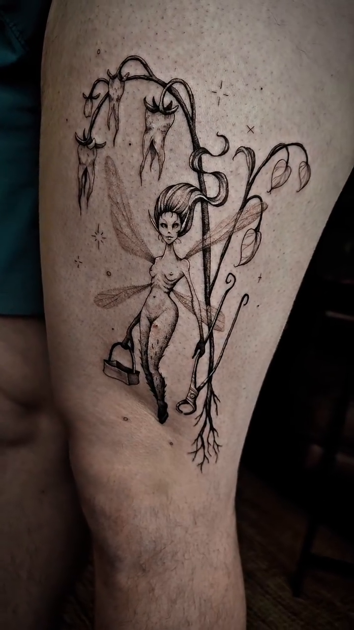 Tattoo by @wilt.studio — fine_line, illustrative
