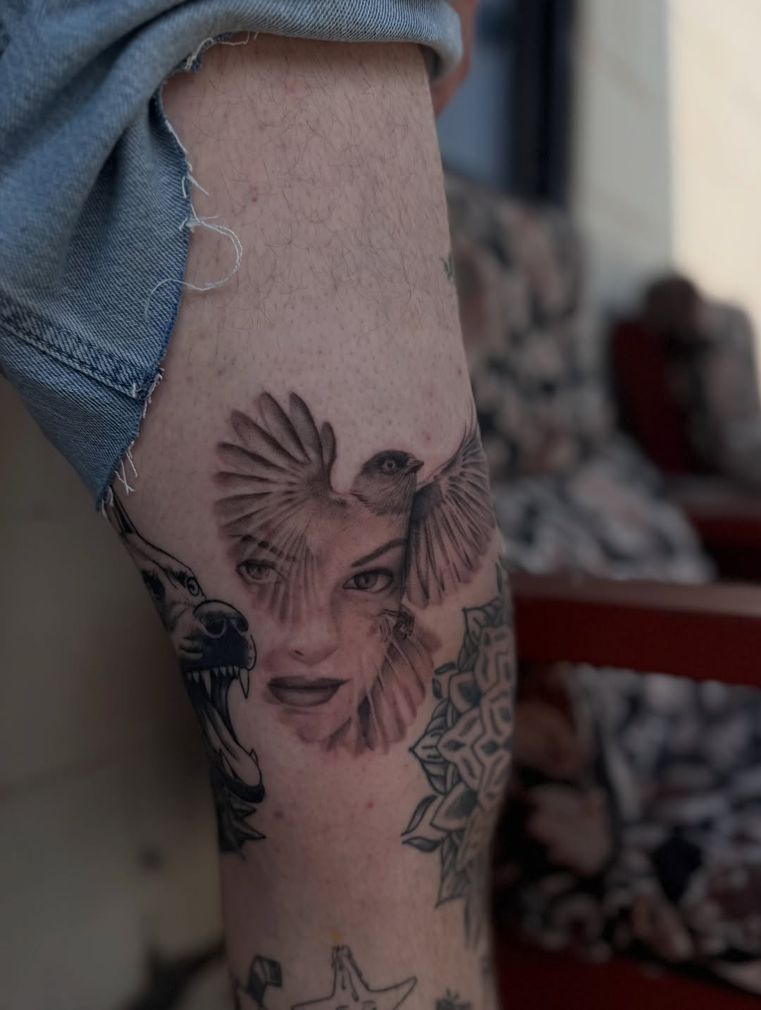 Tattoo by @annaainkk — realism, black_and_grey
