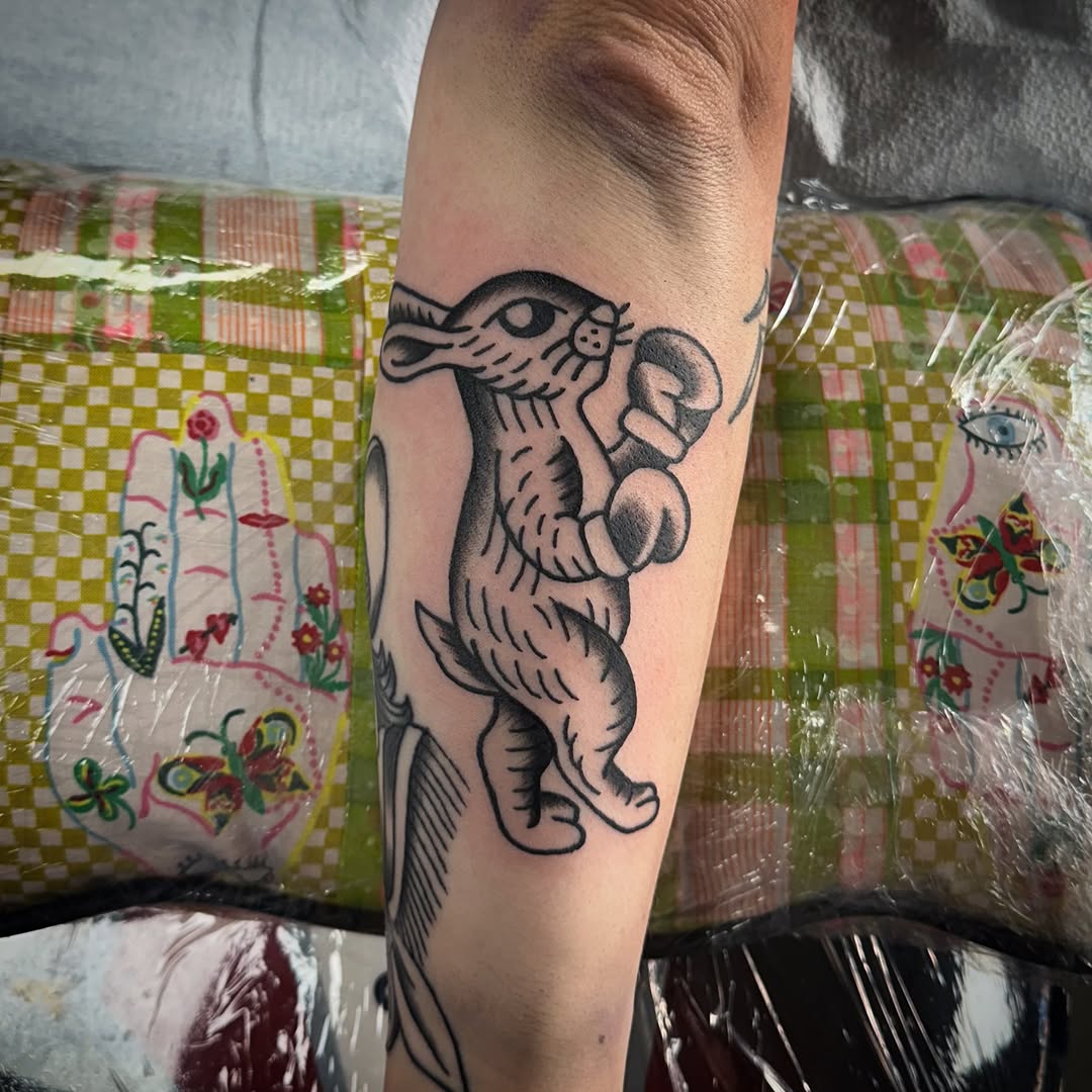 Tattoo by @chadjphillips — american_traditional, dotwork
