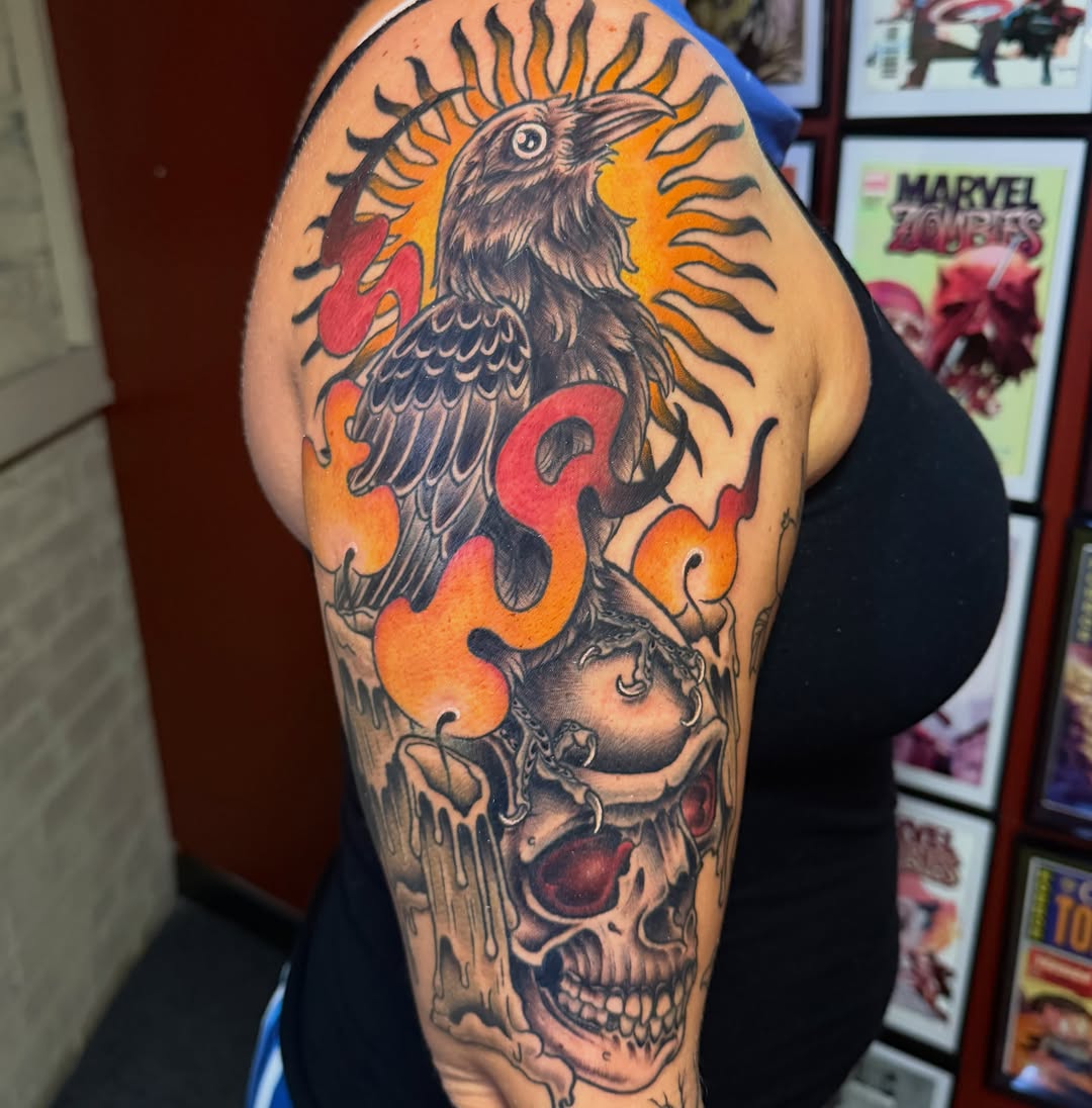 Tattoo by @sever.sinner — neo_traditional, realism