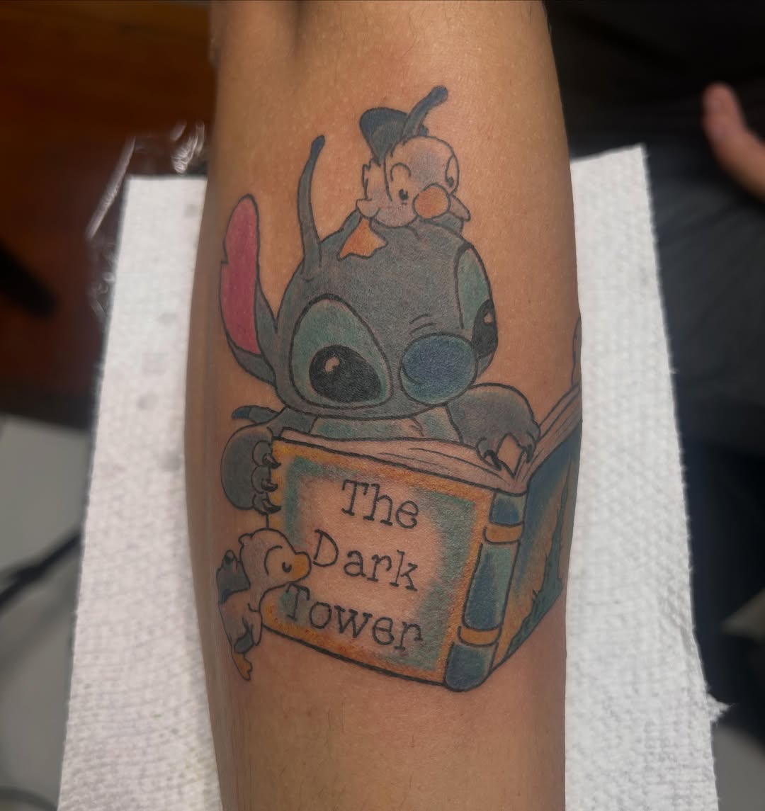 Tattoo by @artbyreilley โ new_school, anime