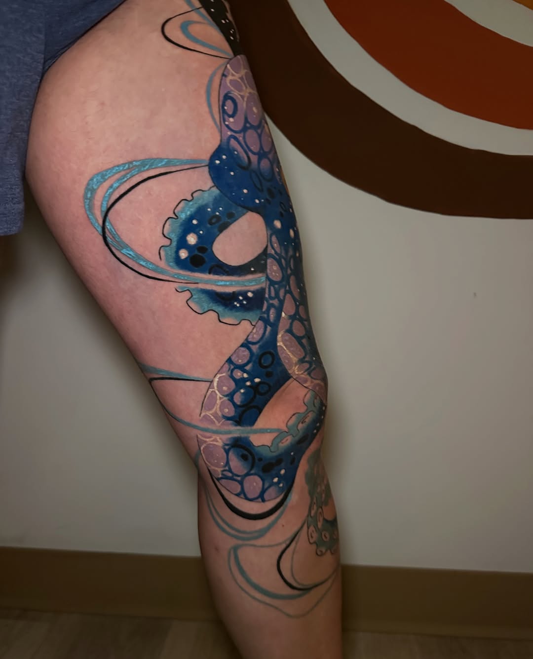 Tattoo by @tattooedbyles — blackwork, black_and_grey