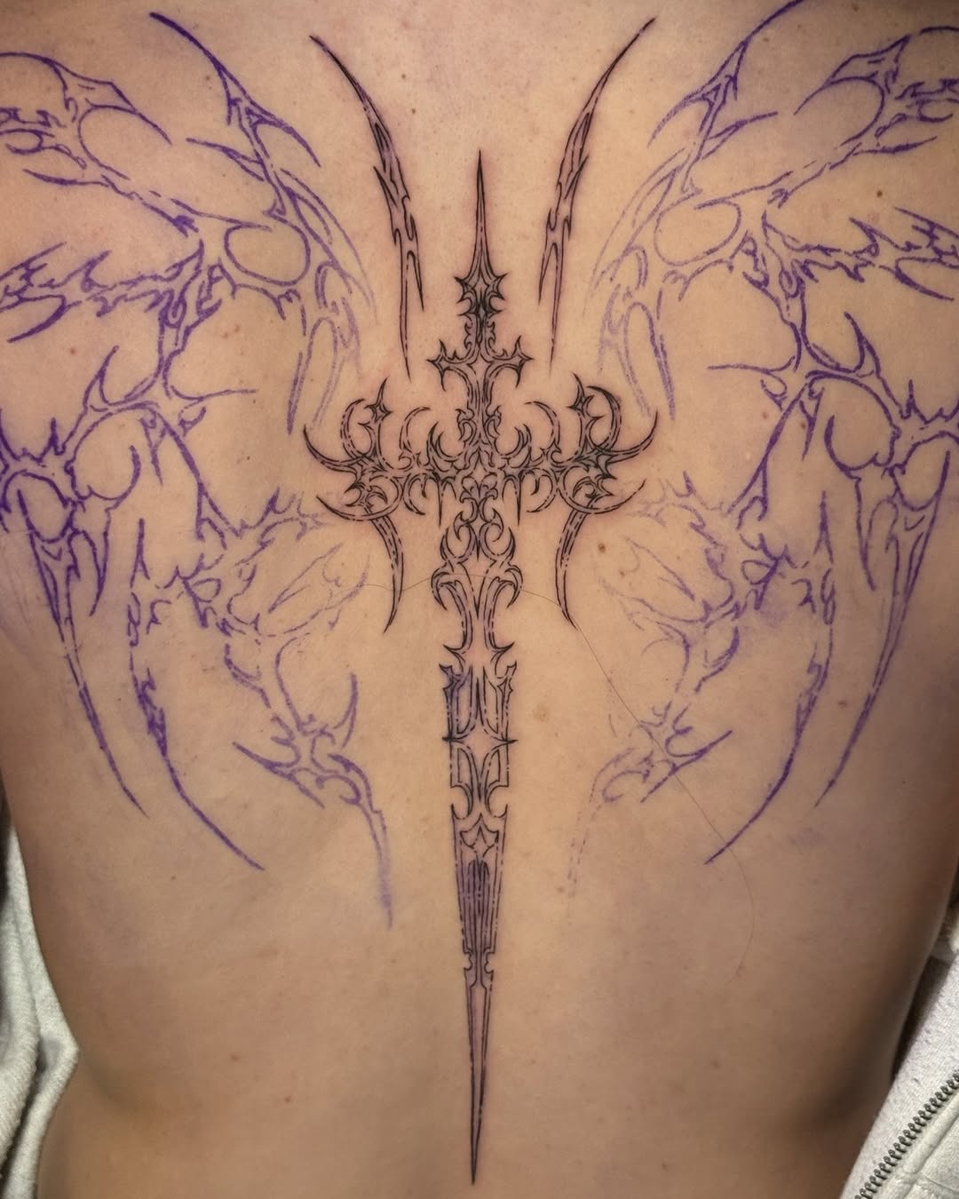Tattoo by @tattoos_by_cat — blackwork, ornamental
