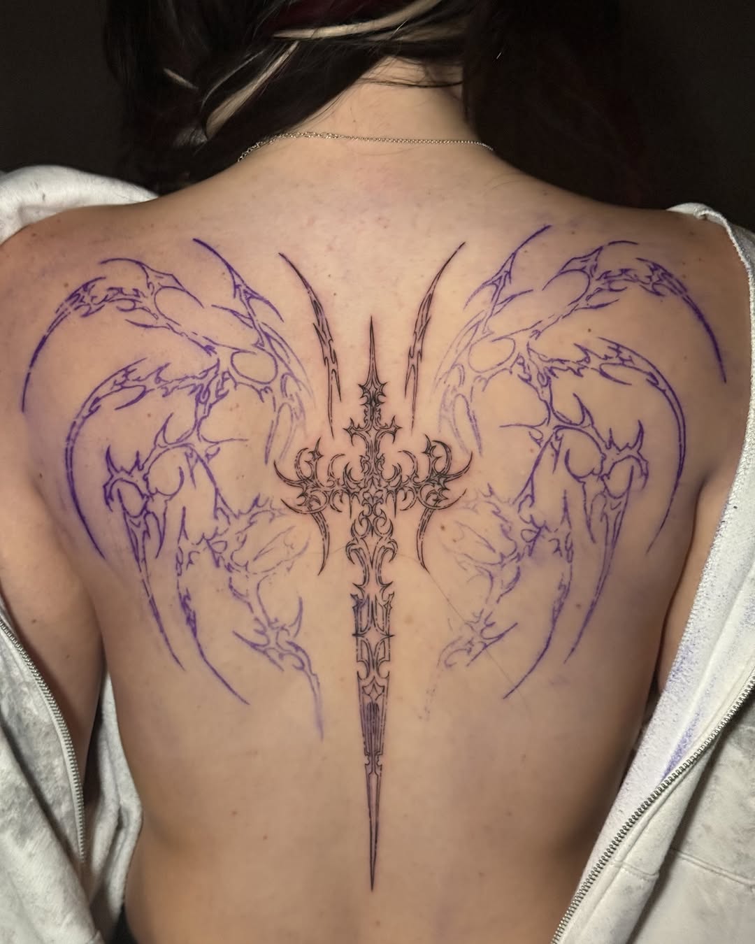 Tattoo by @tattoos_by_cat — blackwork, ornamental