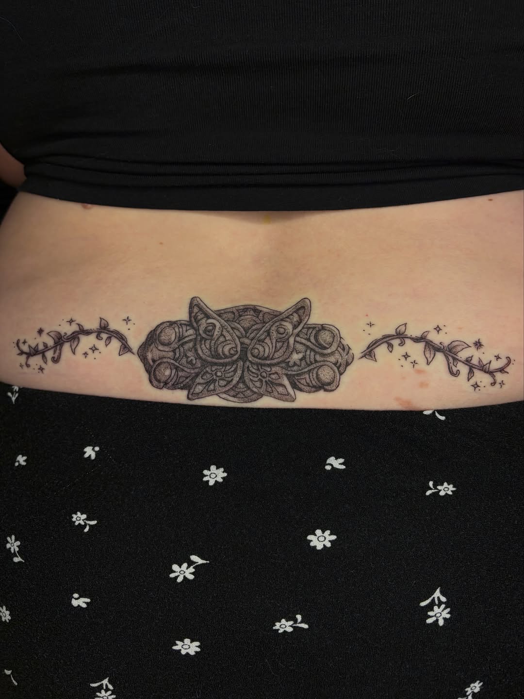 Tattoo by @bobibeanz — geometric, ornamental