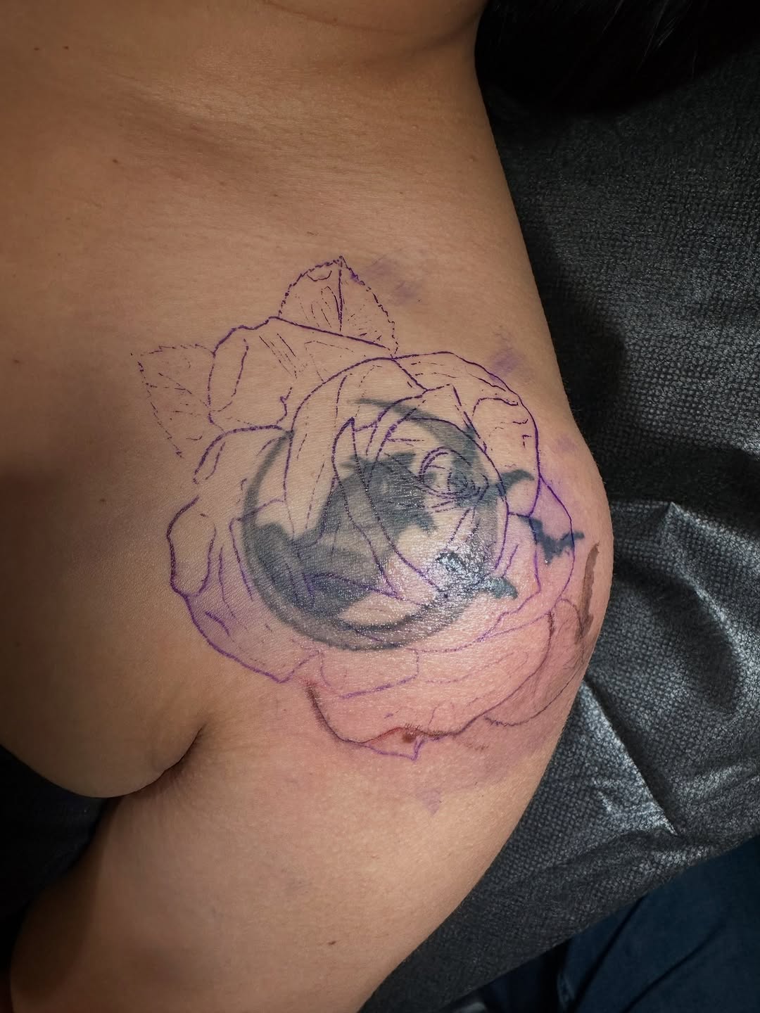 Tattoo by @marioflorestattoo — realism, black_and_grey