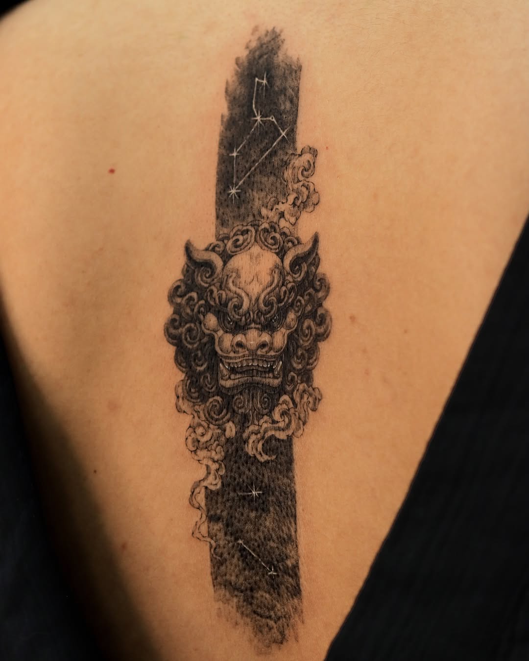 Tattoo by @heon.tattoo — black_and_grey, realism