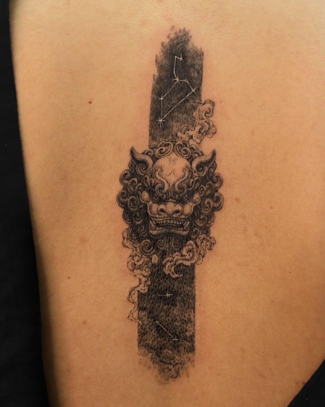 Tattoo by @heon.tattoo — black_and_grey, realism