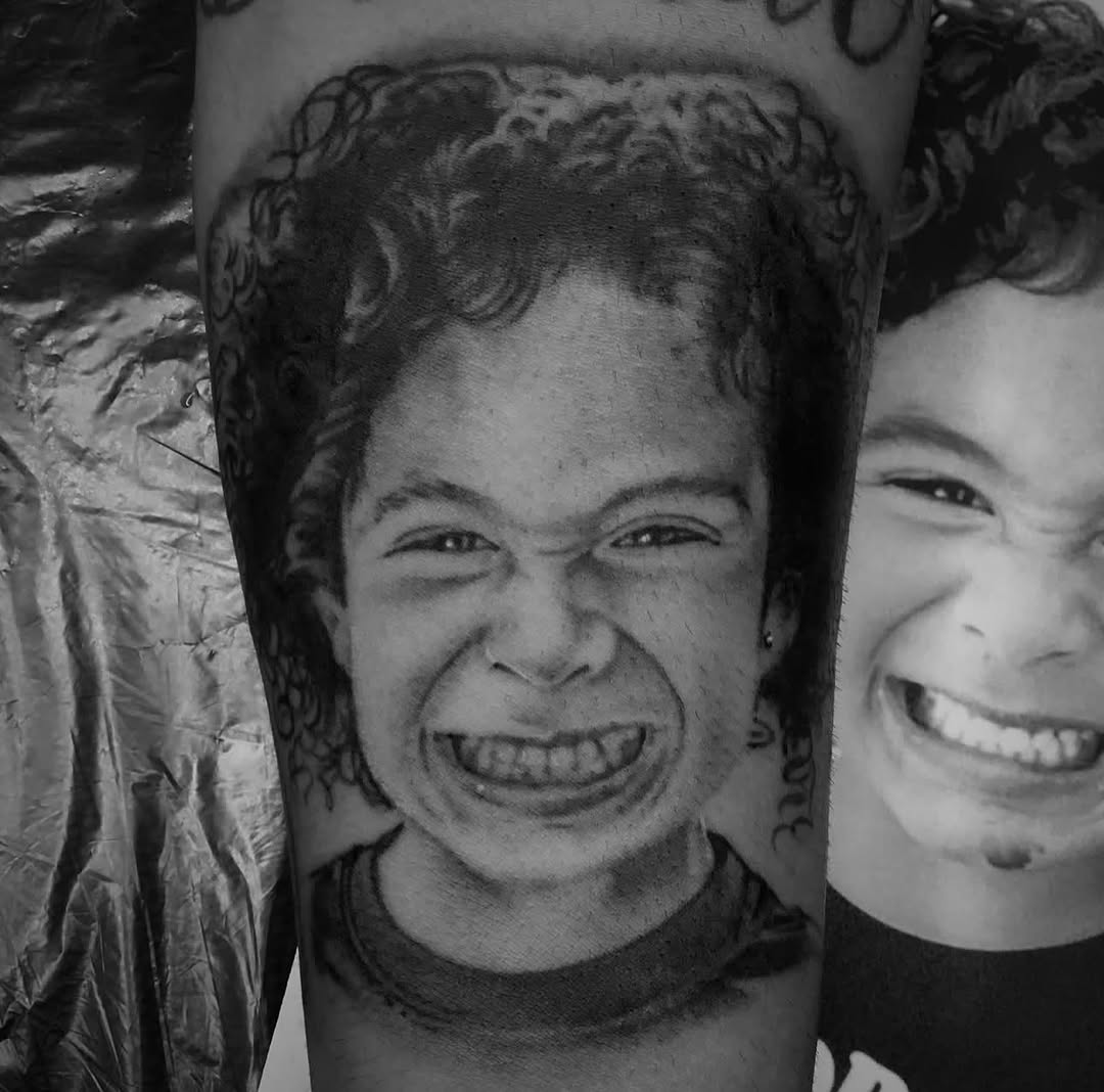 Tattoo by @bigstevelewis — realism, black_and_grey