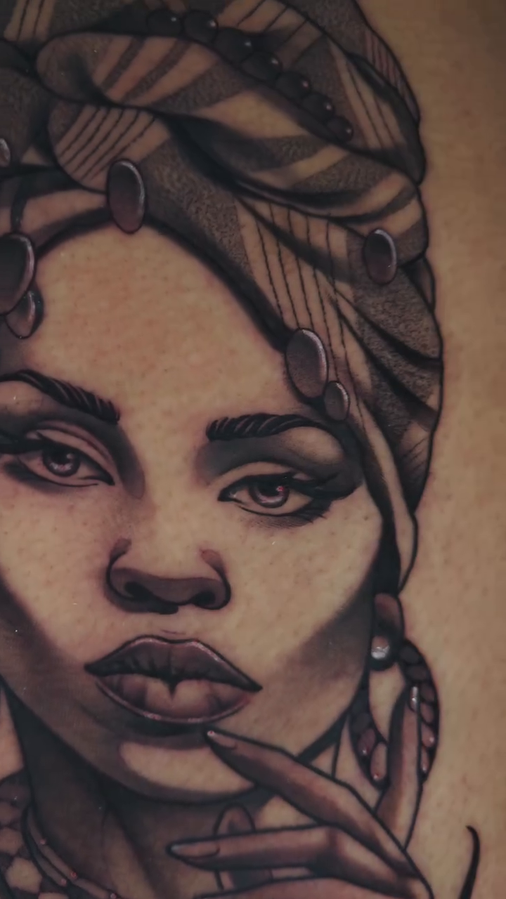 Tattoo by @justin_tattoos โ black_and_grey, realism
