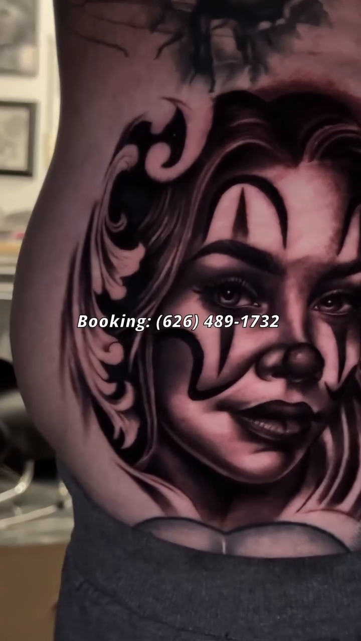 Tattoo by @vibrationss_ — black_and_grey, realism