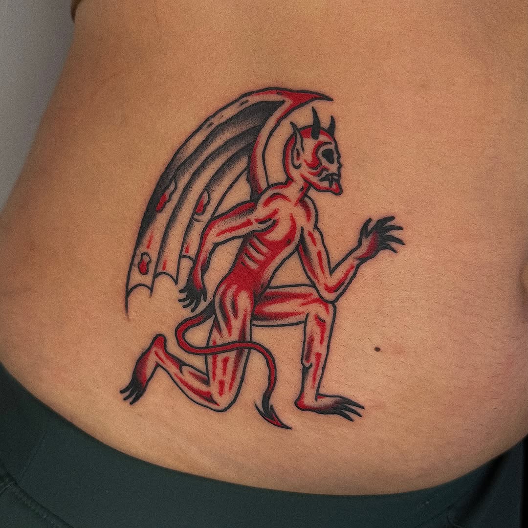Tattoo by @baby__ugly — american_traditional