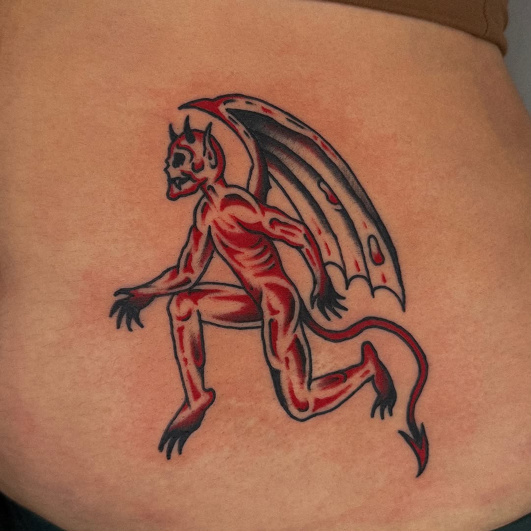 Tattoo by @baby__ugly — american_traditional