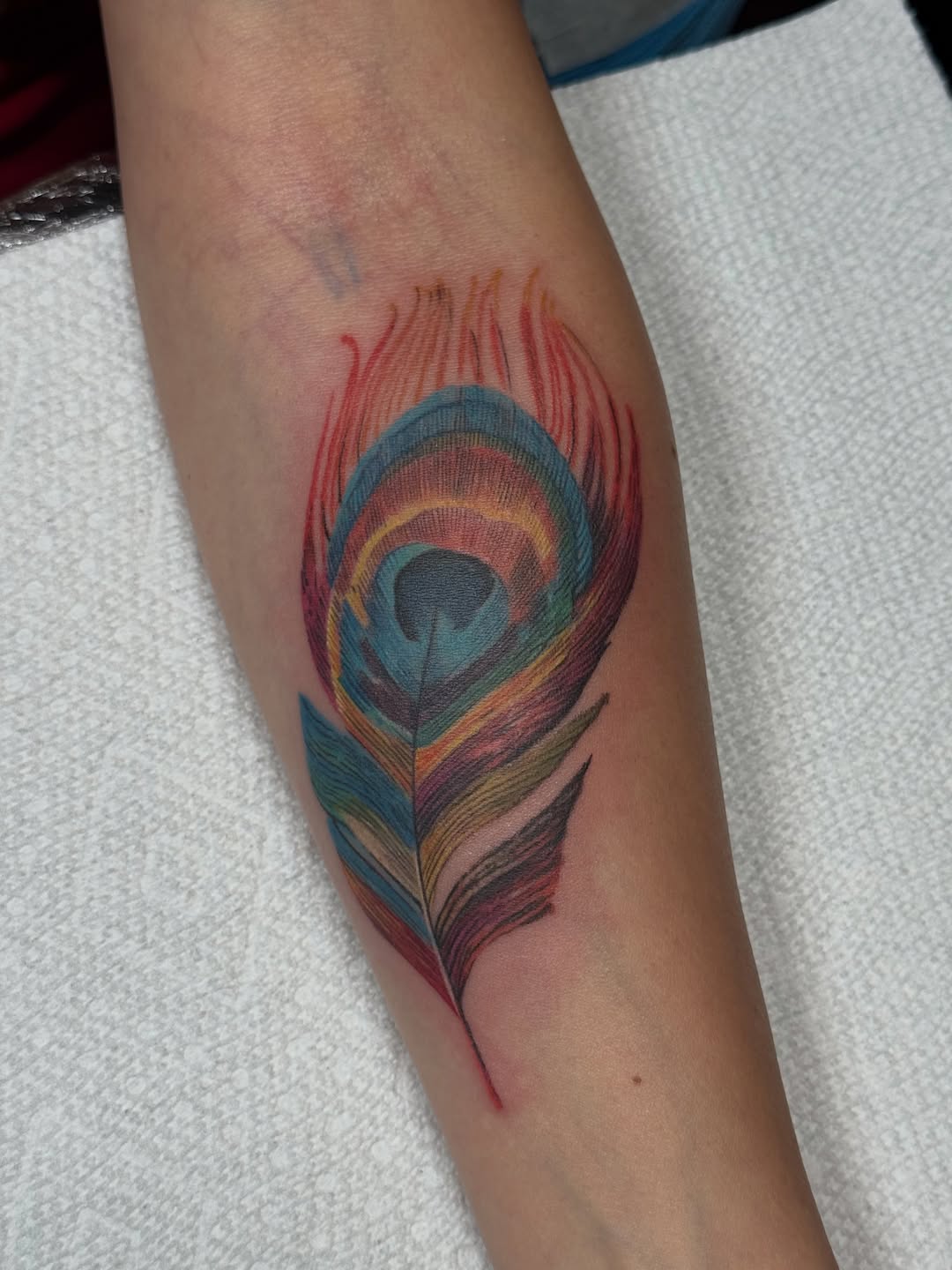 Tattoo by @cji.tattoo — realism, watercolor