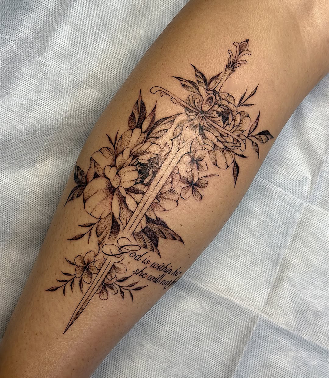 Tattoo by @margsmagic — fine_line, lettering_script